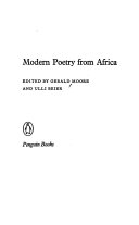 Modern Poetry from Africa