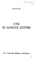 Une si longue lettre