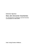 Eine afro-deutsche Geschichte
