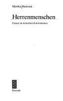 Herrenmenschen, Frauen im deutschen Kolonialismus