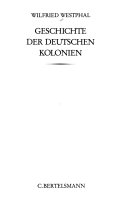 Geschichte der deutschen Kolonien