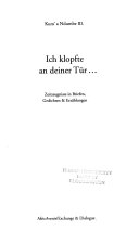 Ich klopfte an deiner Tür ...