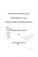 Bayreuth am Roten Main