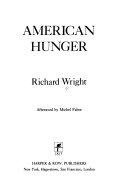 American Hunger