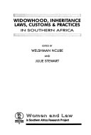 Widowhood, Inheritance Laws, Customs & Practices in Southern Africa