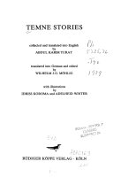 Erzählungen Der Temne