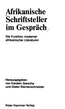 Afrikanische Schriftsteller im Gespräch
