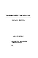 Introduction to Black Studies