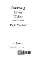 Praisesong for the Widow