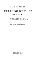 Kulturgeschichte Afrikas
