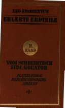 Vom Schreibtisch zum Aequator