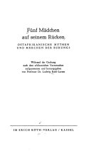 Fünf Mädchen auf seinem Rücken