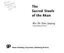 The Scared Stools of the Akan