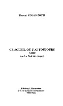 Ce soleil où j'ai toujours soif