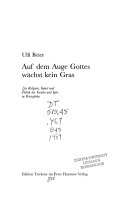 Auf dem Auge Gottes wächst kein Gras