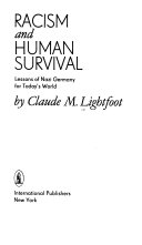 Racism and Human Survival