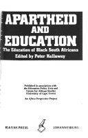 Apartheid and Education