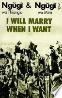 I Will Marry when I Want
