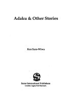 Adaku & Other Stories