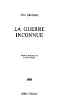 La guerre inconnue