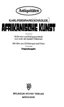 Afrikanische Kunst